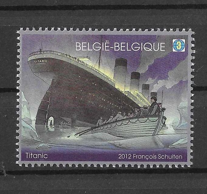 Timbres de Belgique - 4228 Titanic, Timbres & Monnaies, Envoi, Neuf