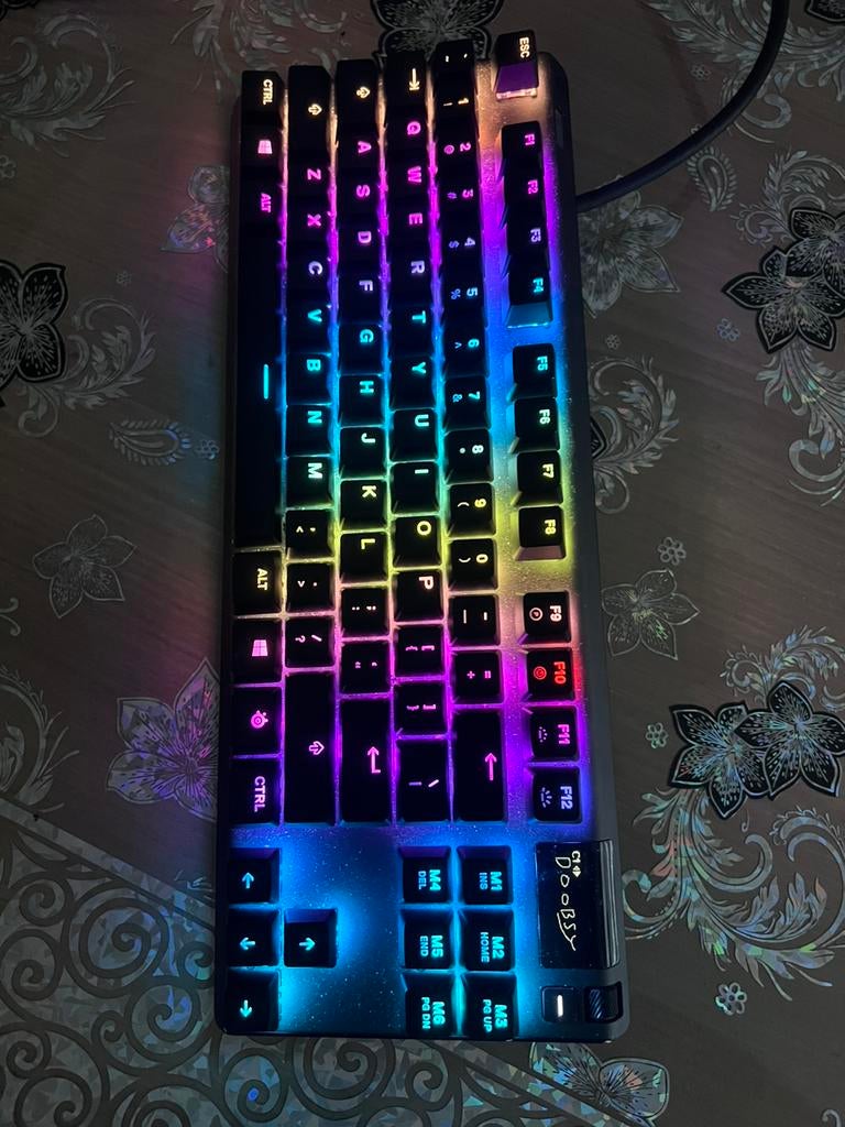 Apex PRO TKL SteelSeries, Informatique & Logiciels, Clavier gamer, Comme neuf, Enlèvement, Qwerty
