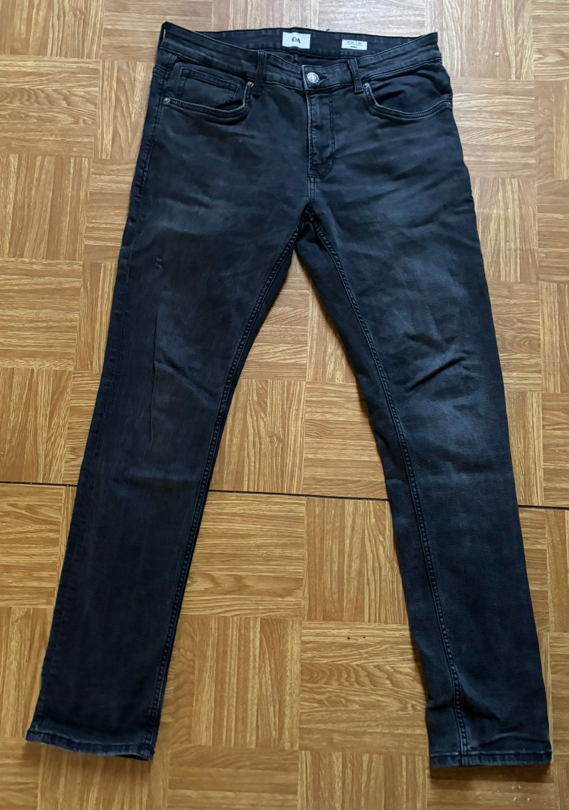 Zwarte jeans, Ophalen of Verzenden, Zo goed als nieuw, Zwart, Overige jeansmaten