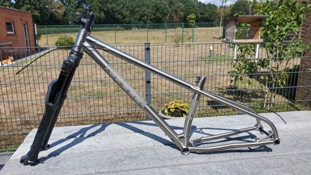 Ribble HT Ti titanium Trail frame (S), Fietsen en Brommers, Fietsen | Mountainbikes en ATB, Gebruikt, Hardtail, Heren, Schijfrem