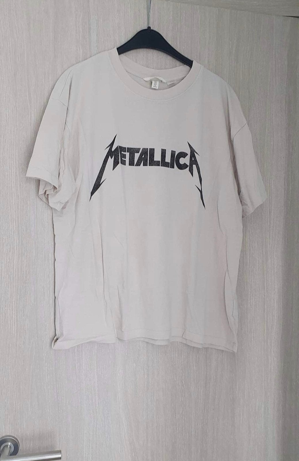 Tshirt Metallica maat M, Kleding | Heren, T-shirts, Ophalen of Verzenden, Zo goed als nieuw, Maat 48/50 (M), H&M