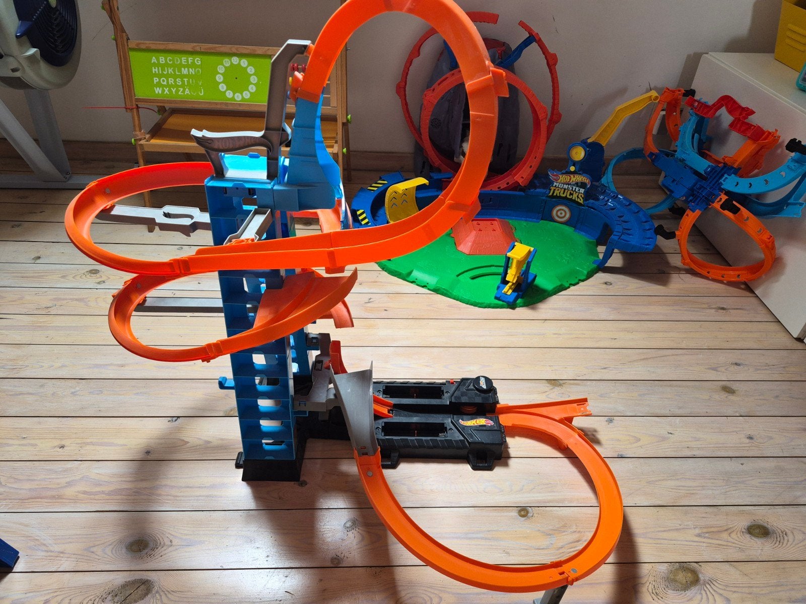 hotwheels baan, Ophalen