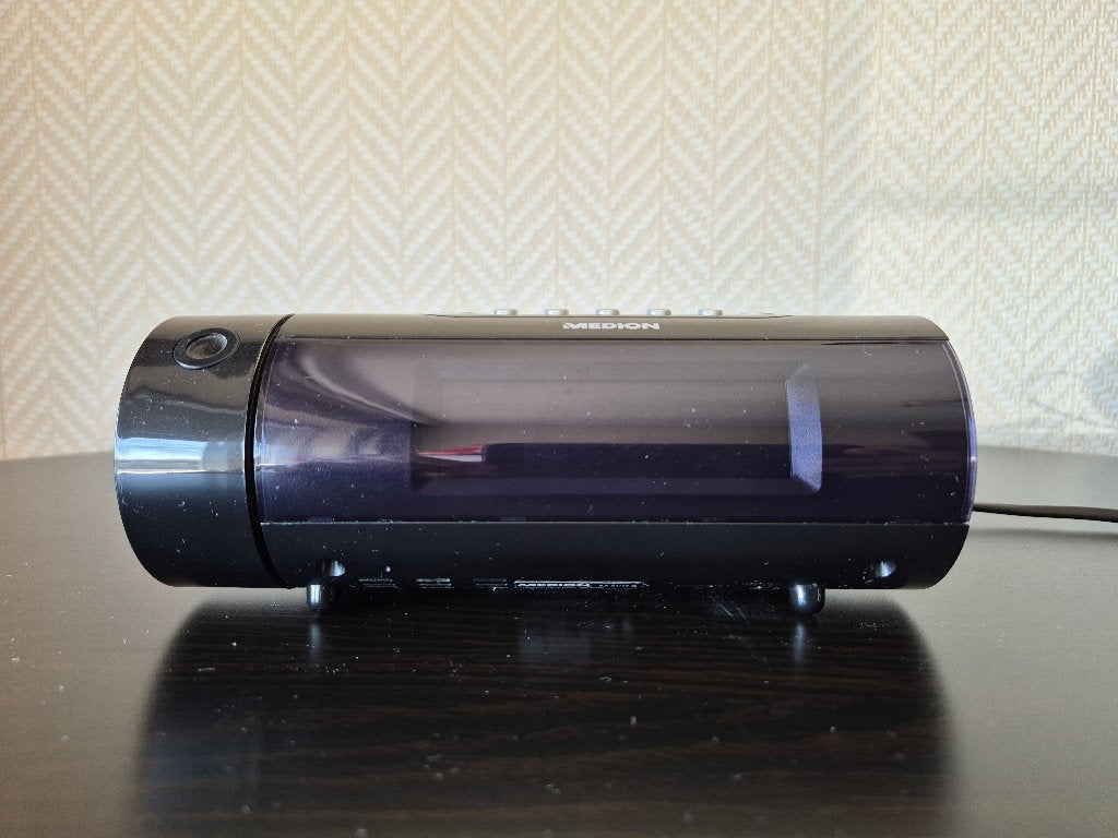 Digitale wekkerradio met projector, Elektronische apparatuur, Ophalen of Verzenden, Gebruikt, Digitaal