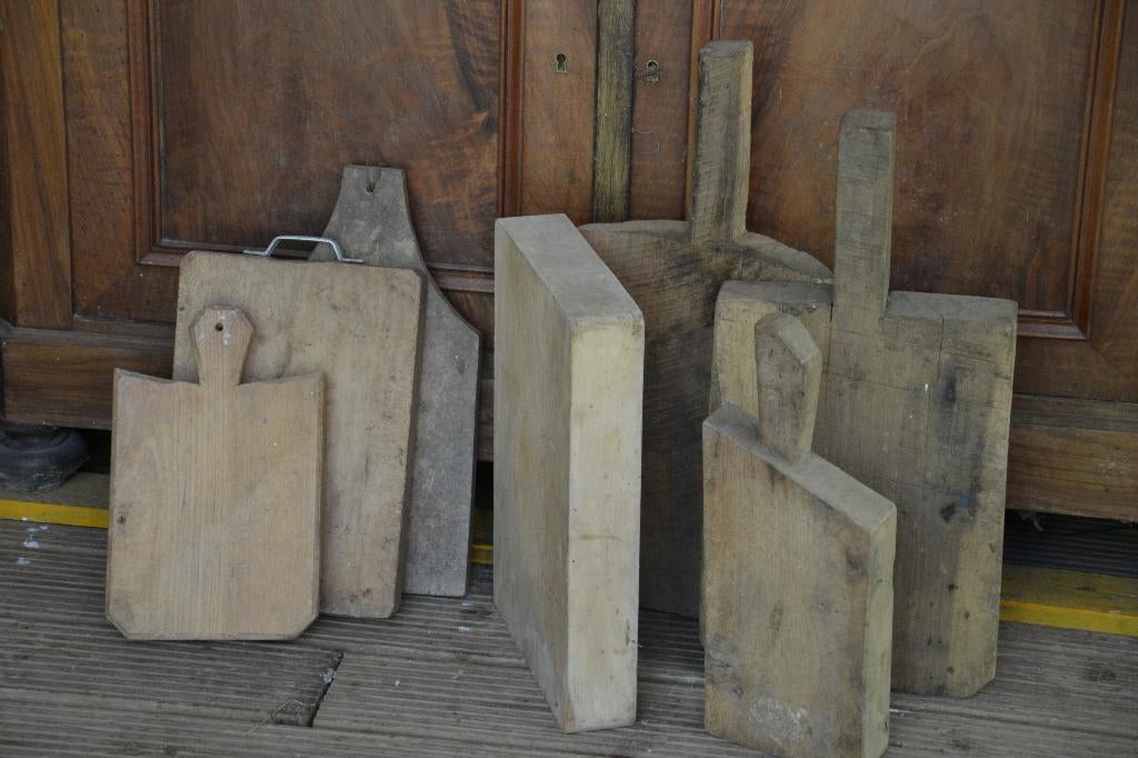 antieke keuken planken, Ophalen