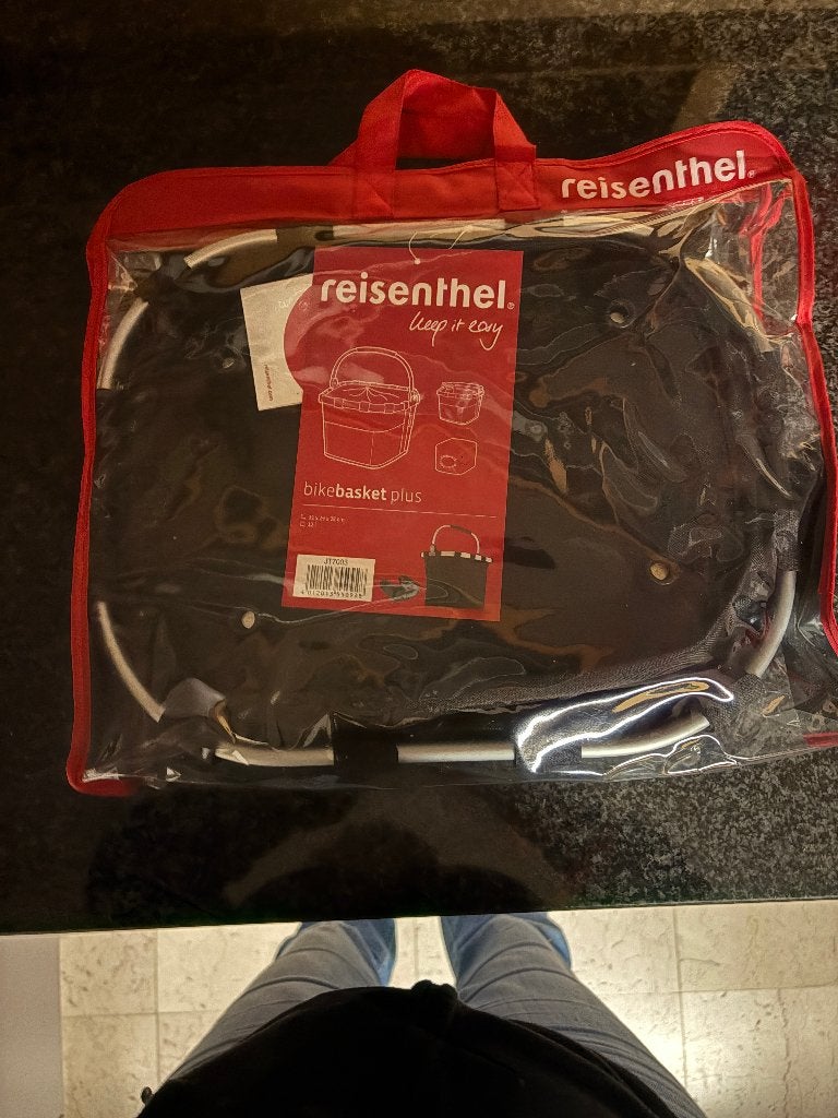 Reisenthel bikebasket plus - Fietsmand, Neuf, Fixation au guidon, Enlèvement, Reisenthel