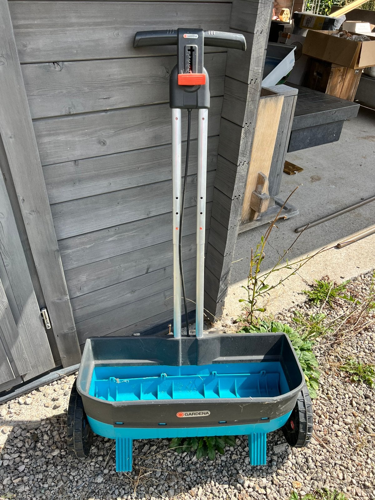 Gardena set, Tuin en Terras, Hand-tuingereedschap, Ophalen, Zo goed als nieuw, Hark