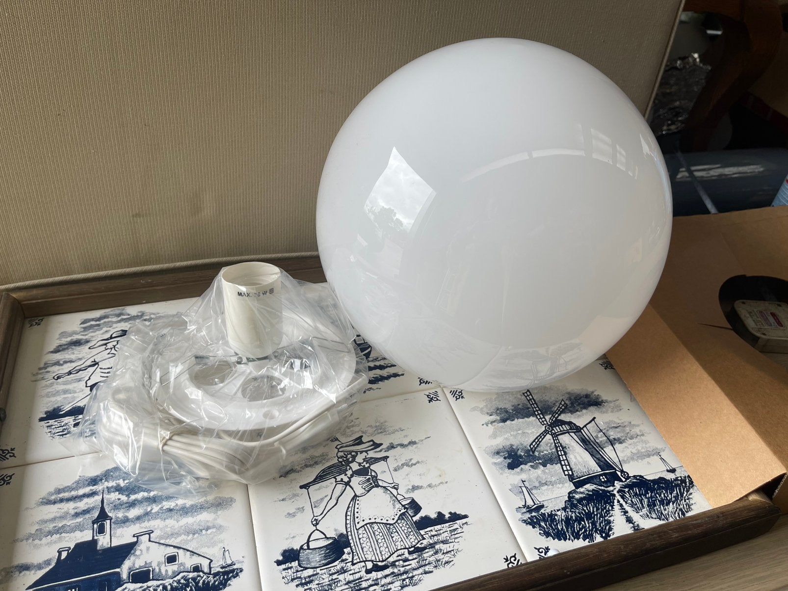 Nieuwe IKEA FADO Tafellamp (Wit, 25 cm) – In Originele Doos!, Wit, Ophalen, Zo goed als nieuw, IKEA