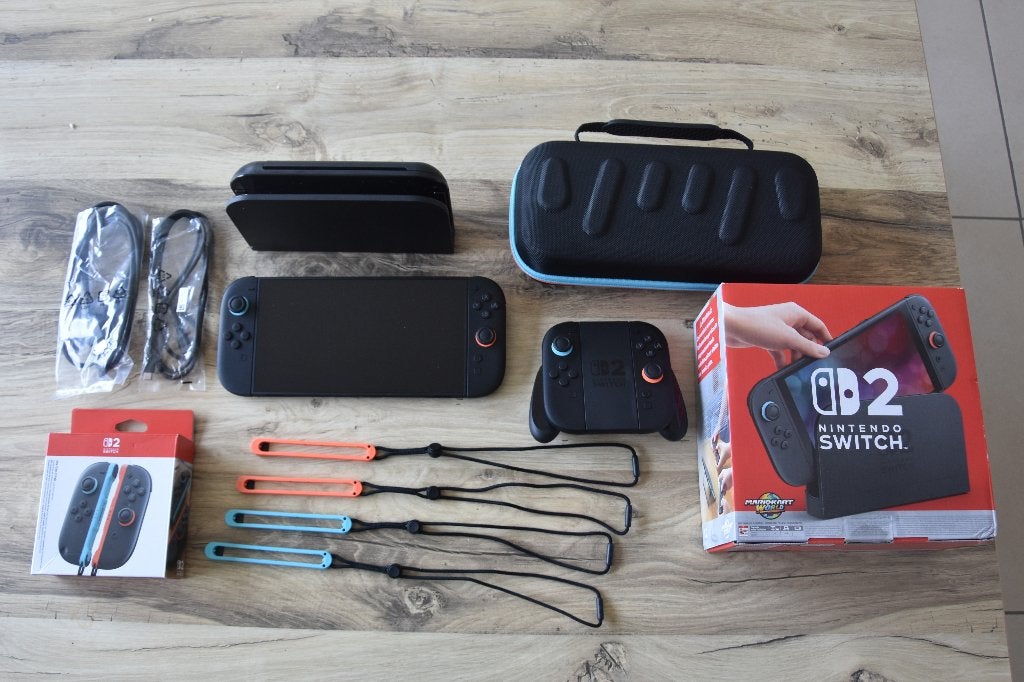 Nintendo Switch 2, Games en Spelcomputers, Ophalen of Verzenden, Zo goed als nieuw, Met 2 controllers, Switch Original