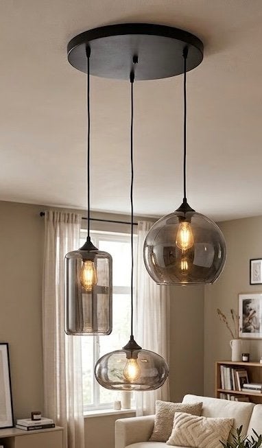 Coco Maison Jayden hanglamp 3x E27 – Nieuw in doos, Ophalen, Modern/ design, Nieuw, E27 (groot)