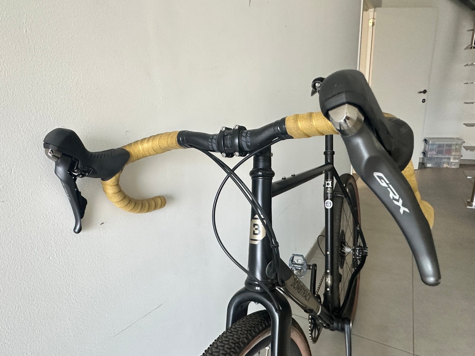 Gravelbike de qualité - acier et carbone - taille xl, Autres marques, 10 à 15 vitesses, Enlèvement, 28 pouces