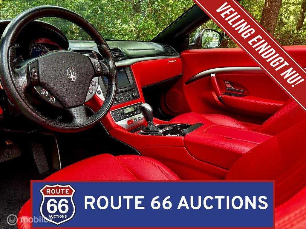 Maserati GranCabrio | 2010 | Route 66 Auctions, Achat, Entreprise, Boîte manuelle, Autre carrosserie
