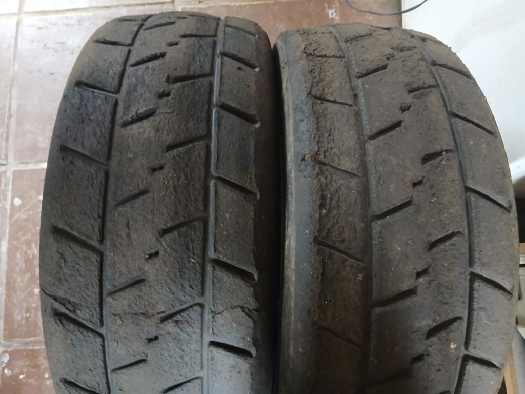 2x 16 inch avon/nova rallycross banden op velg, Ophalen, Gebruikt