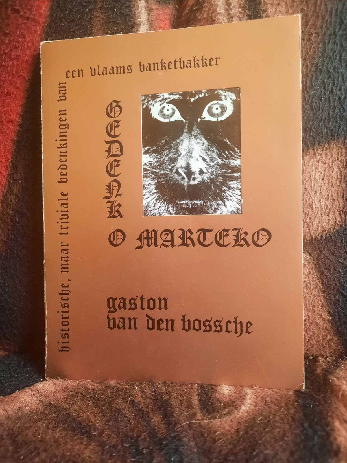 Gedenk O Marteko Gaston Van Den Bossche 1970, Boeken, Ophalen of Verzenden, Gelezen, Gaston Van Den Bossche
