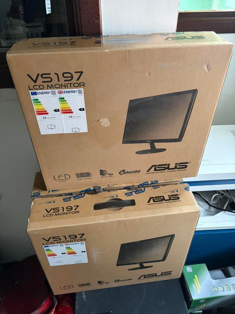 Écran asus VS197 (4) 50€ pièces, TV, Hi-fi & Vidéo, Télévisions, Enlèvement, Neuf