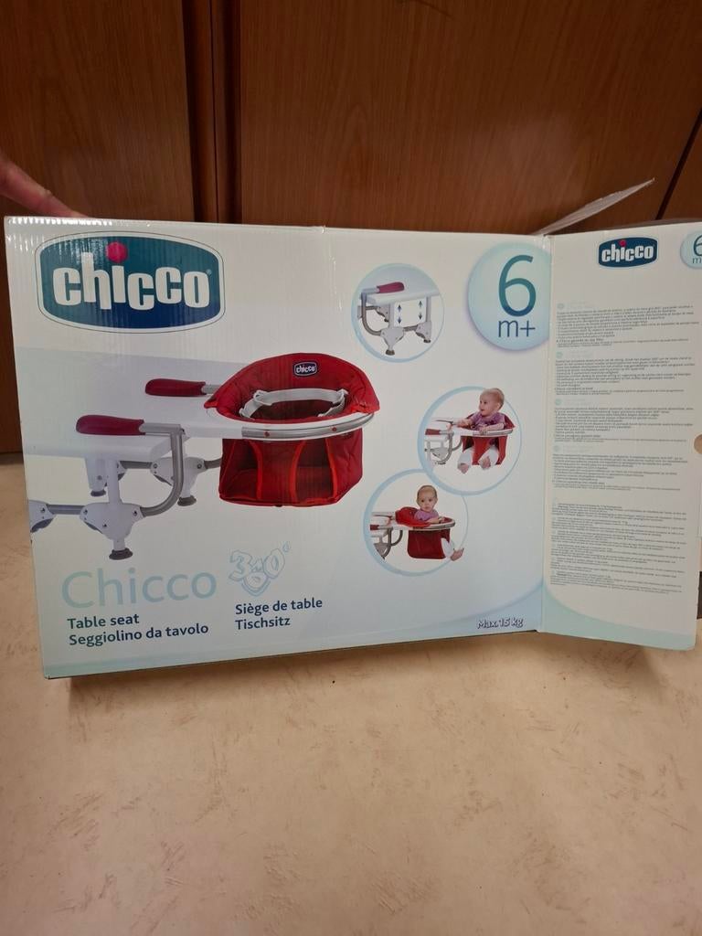 Siège de table Chicco, Enlèvement