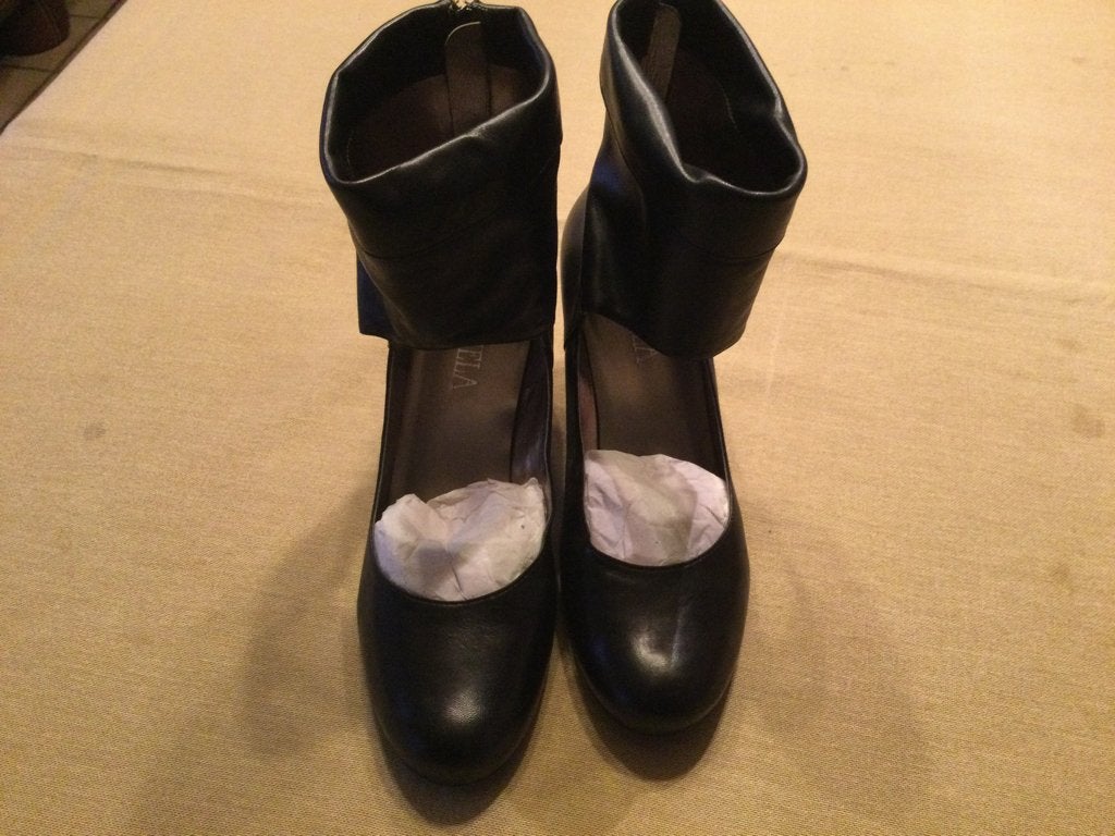 Chaussures noires en cuir, Kleding | Dames, Schoenen, Ophalen, Zwart, Nieuw, Schoenen met hoge hakken