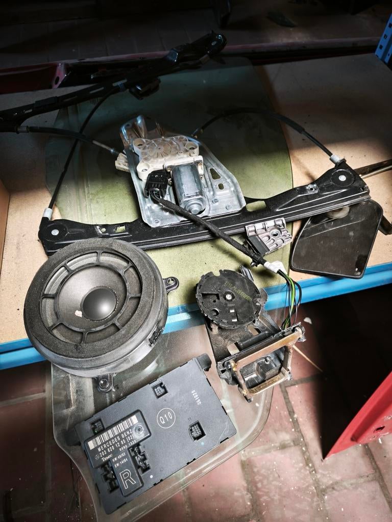 Pièces portes passager Mercedes W203