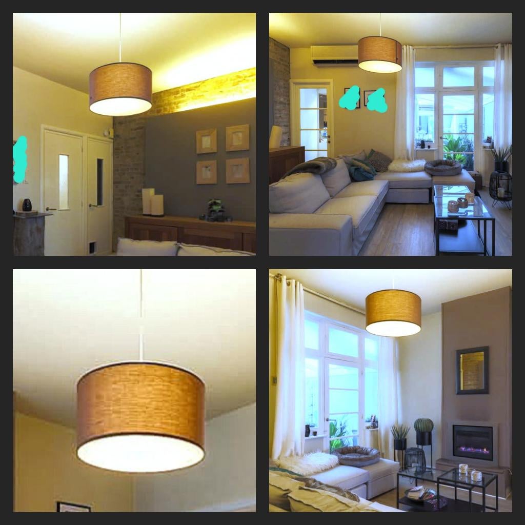 Plafondverlichting, Ophalen, Zo goed als nieuw, Kunststof