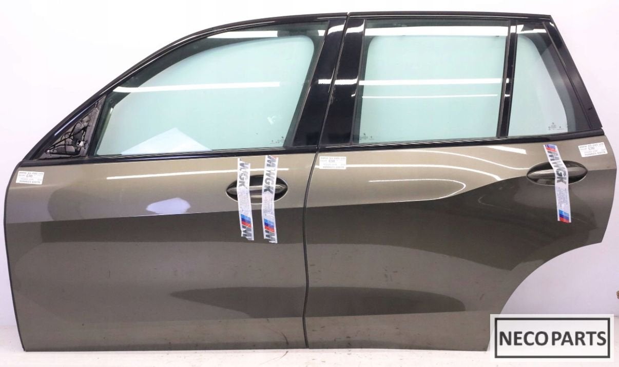BMW X5 G05 PORTIER DEUR VOOR ACHTER LINKS C3D ORIGINEEL, Arrière, -, Haillon arrière, Utilisé