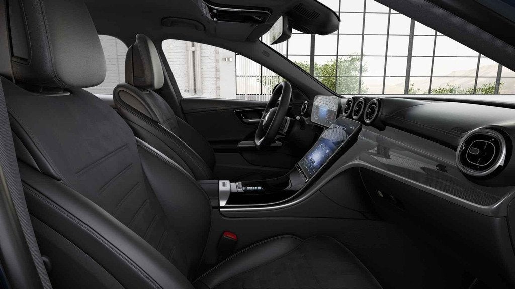Mercedes-Benz C-klasse 180 Berline AMG Line | Dodehoekassist, Auto's, Automaat, 4 deurs, Zwart, 4 cilinders