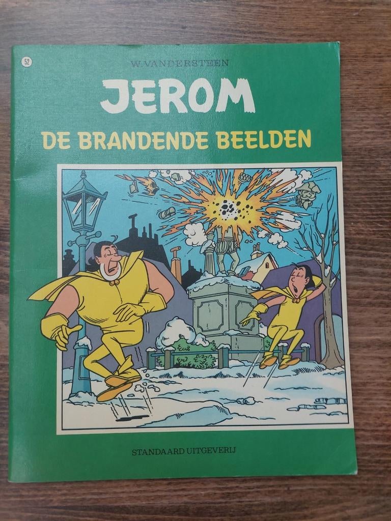 JEROM de brandende beelden nummer 52 1 druk 1973, Boeken, Ophalen of Verzenden