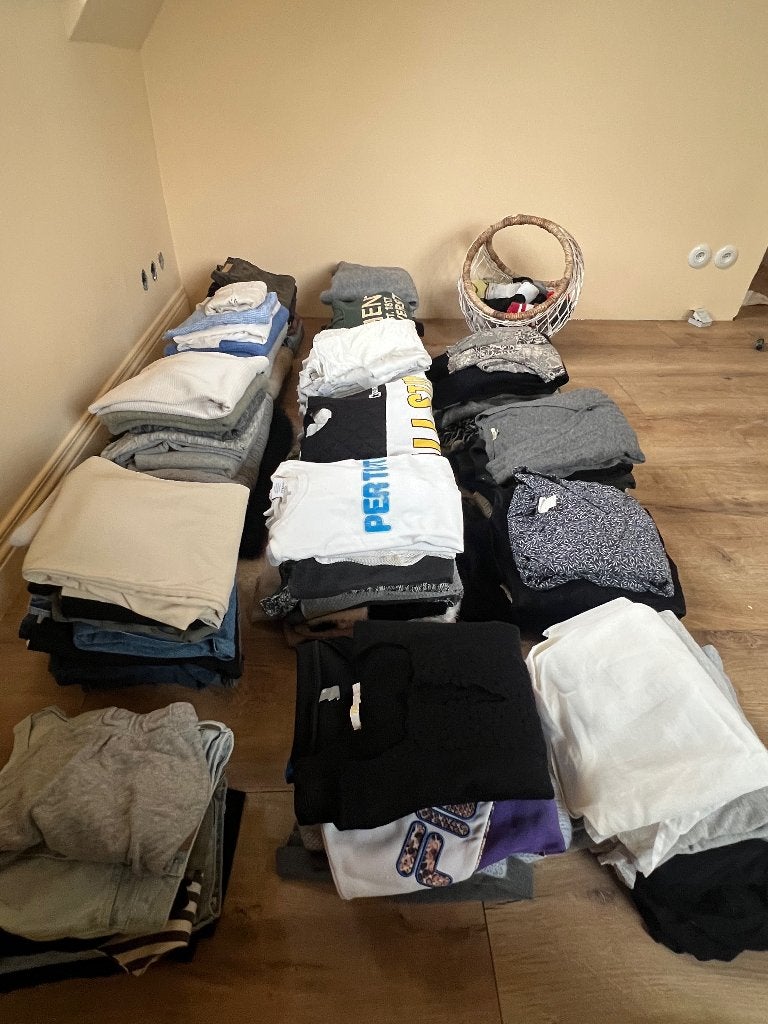 Kledij | 111 stuks | merken & basics | ideaal voor Vinted, Ophalen, Gedragen, Maat 38/40 (M)