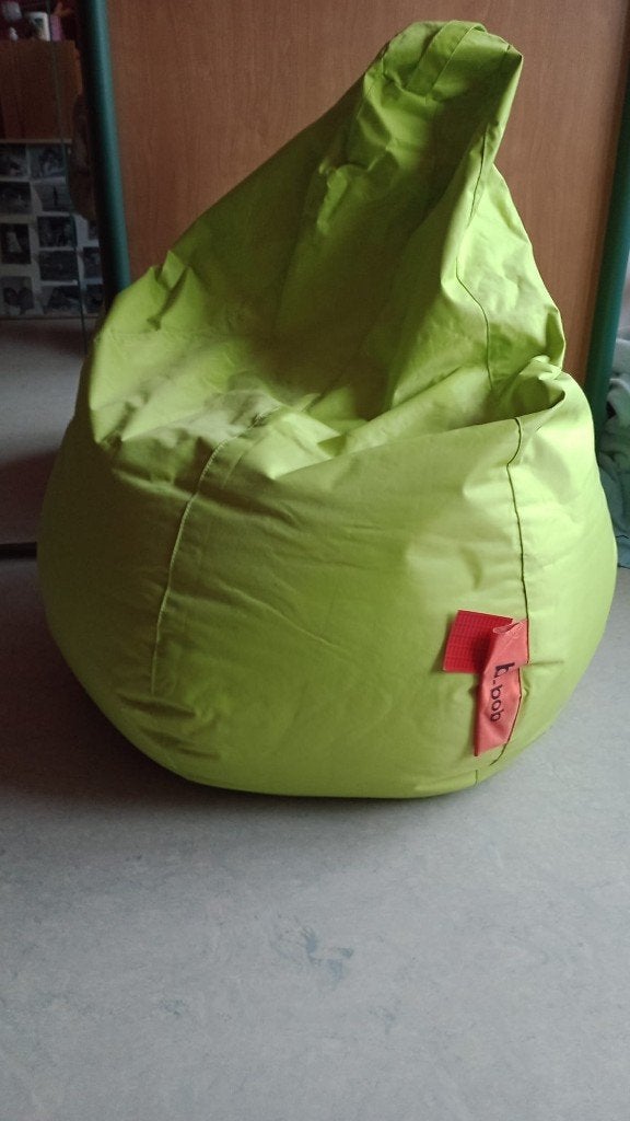 Zitzak, Huis en Inrichting, Zitzakken, Ophalen, Zo goed als nieuw, Groen, Zitzak
