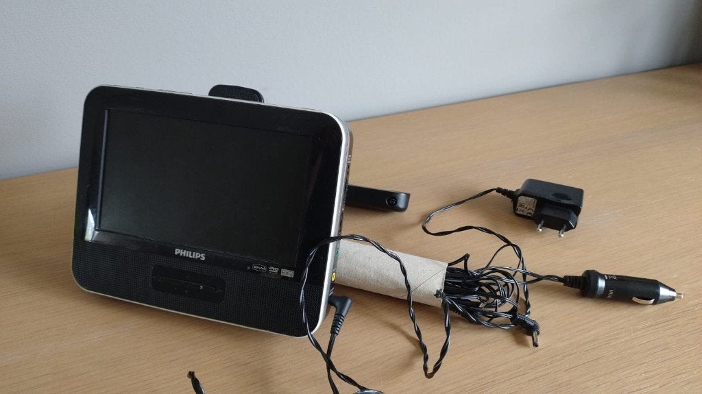 draagbaar dvd-speler Philips voor vakantie / auto, Philips, Enlèvement ou Envoi, Utilisé, Lecteur DVD