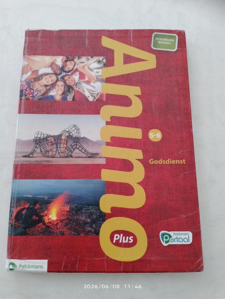 animo, religion, 5-6, manuel, code ISBNcode (voir photo), pl, Livres, Livres scolaires, Enlèvement ou Envoi, Comme neuf, Secondaire