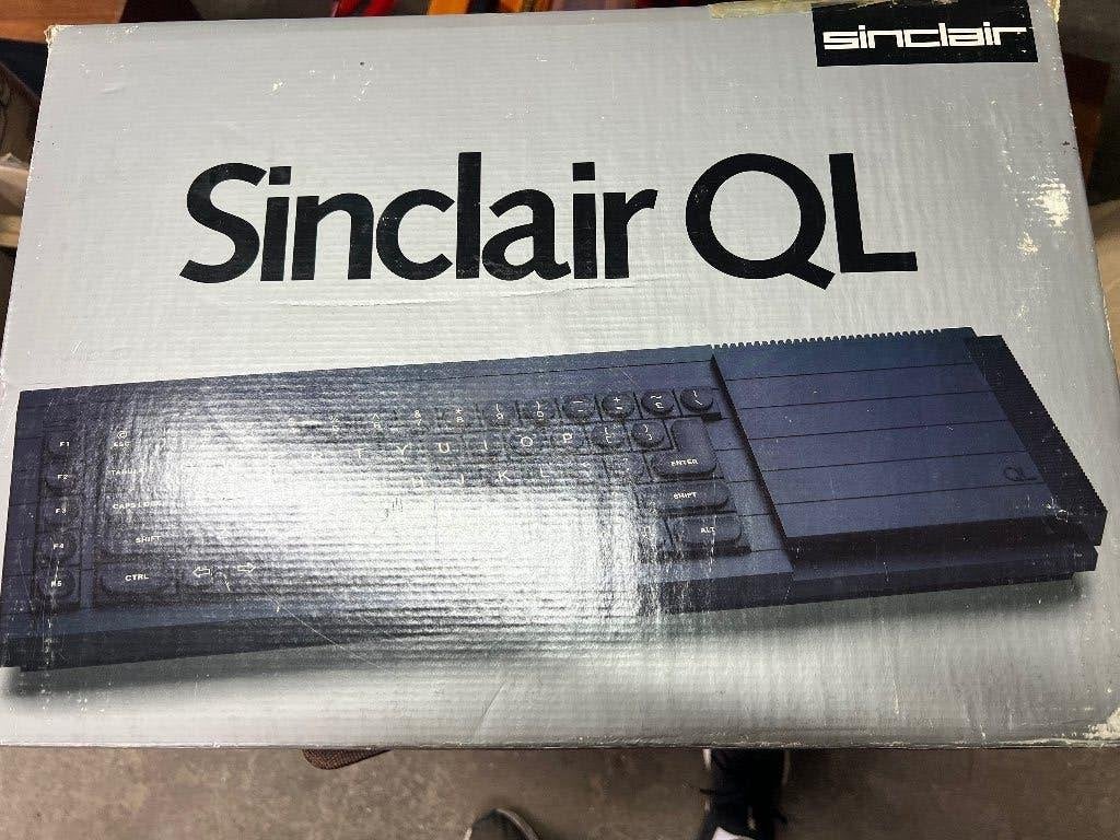 Sinclair vintage computer + originele doos, Computers en Software, Ophalen of Verzenden