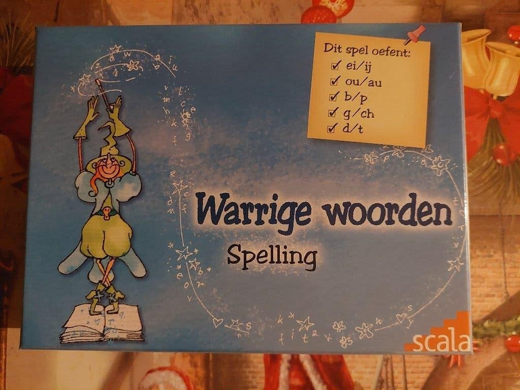 Spel Warrige Woorden Spelling - Scala, Kinderen en Baby's, Speelgoed | Educatief en Creatief, Zo goed als nieuw, Taal en Lezen