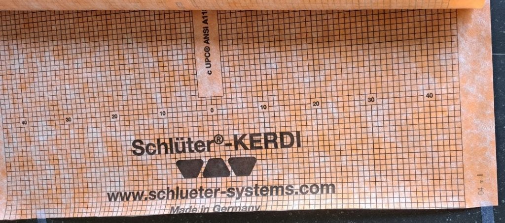 Kerdi doek schlüter, Doe-het-zelf en Bouw, Ophalen, Nieuw, Minder dan 5 m², Doek