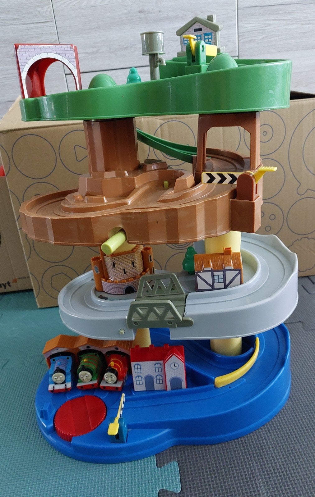 3 treinsetjes Thomas de trein en ikea - zie foto's, Ophalen of Verzenden