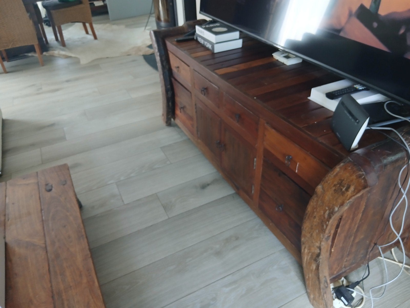 Meuble en bois, 50 – 75, 150 à 200 cm, Enlèvement, Utilisé