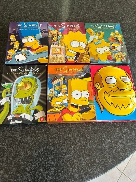 The Simpsons DVD Collectie, Cd's en Dvd's, Ophalen