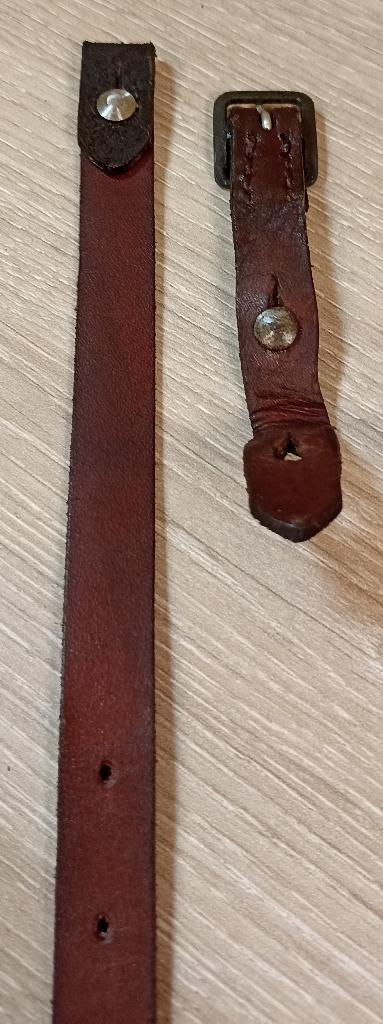 Jugulaire Allemande pour casque M35-M40-M42 ww2, Envoi, Armée de terre, Autres types