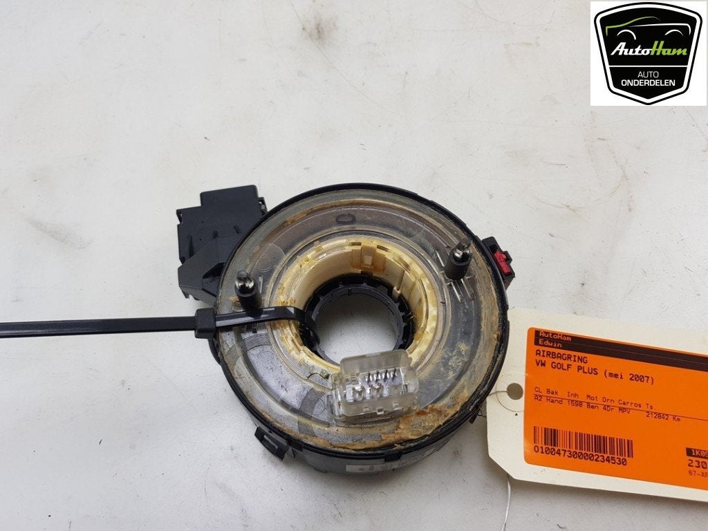 AIRBAGRING Golf Plus (5M1 / 1KP) (|1K0959653C|1K0950653C|), Gebruikt, Volkswagen, Volkswagen AG, Kundenbetreuung@volkswagen.de