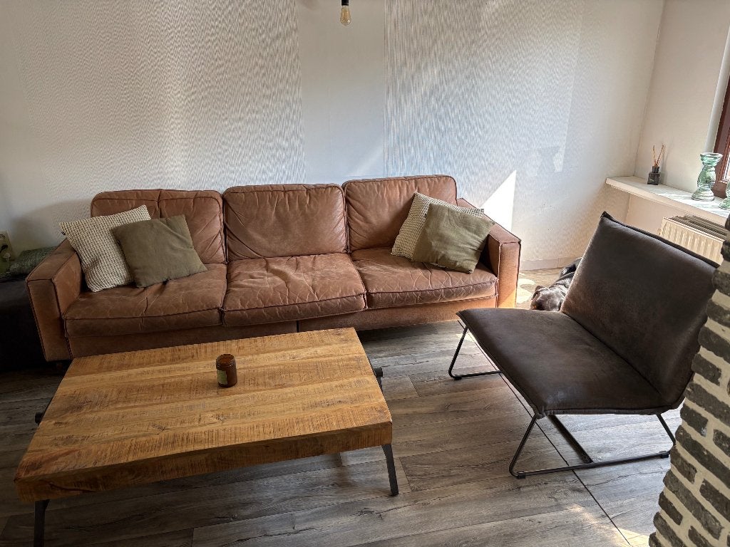 Zetel 3 personen, Huis en Inrichting, Zetels | Zetels, Ophalen, 250 tot 300 cm, Driepersoons, Zo goed als nieuw