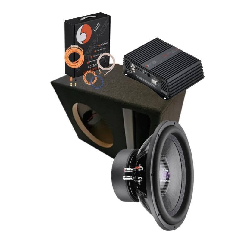 Midi Power pack 9 - BASSFACE  - 10 inch - 1250 watt RMS, Autos : Divers, Haut-parleurs voiture