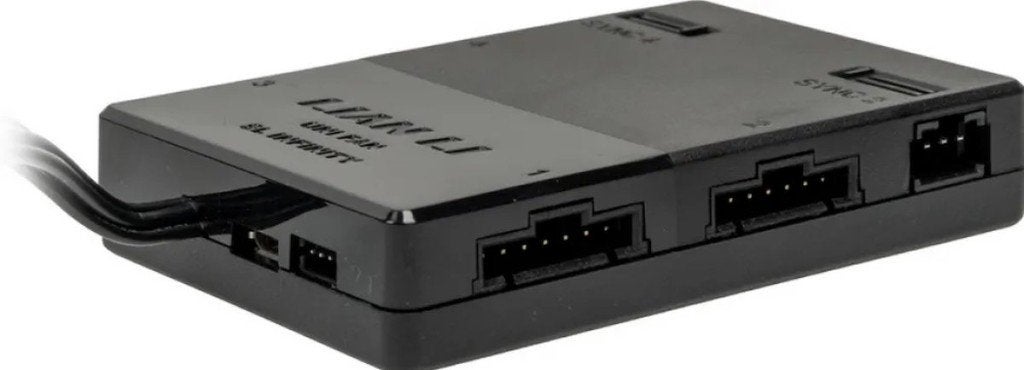 Lian Li UNI FAN SL120 V2 3-pack Zwart, 120mm aangeboden, Computers en Software, Computerkoelers, Ophalen, Gebruikt, Luchtkoeling