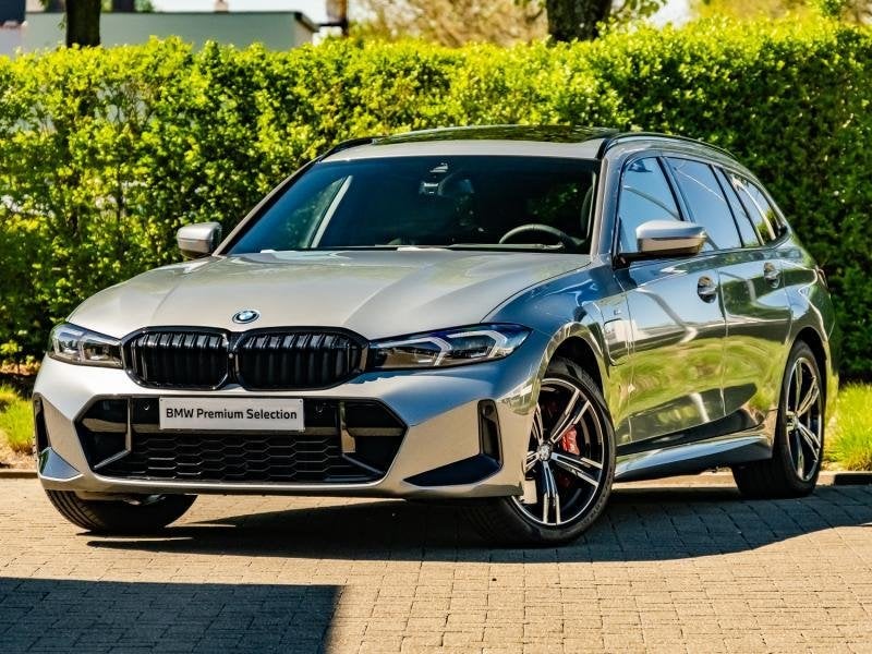 BMW 3-Serie e Touring/M-sport Pro, Autos, Argent ou Gris, Achat, 216 kW, Noir