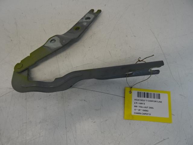CHARNIERE DE CAPOT DROIT Golf VII (AUA) (5G0823302B), Utilisé, Volkswagen