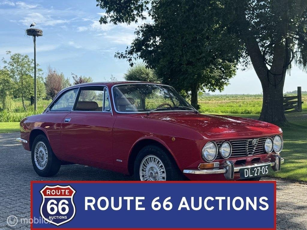 Alfa Romeo 2000 GTV | 1971 | Route 66 Auctions, Autos, Achat, Entreprise, Boîte manuelle, Autre carrosserie