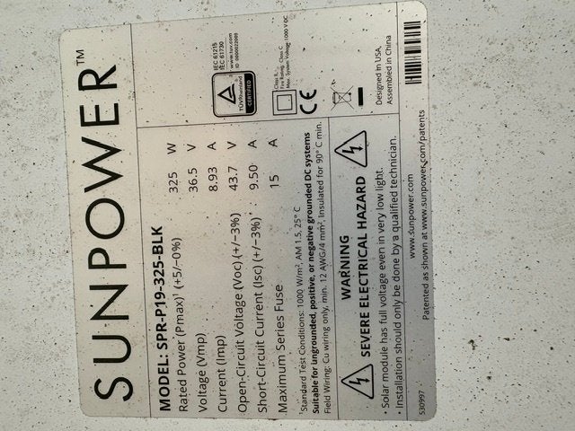 Panneaux photovoltaiques et onduleur, Doe-het-zelf en Bouw, Overige Doe-Het-Zelf en Bouw, Ophalen, Gebruikt