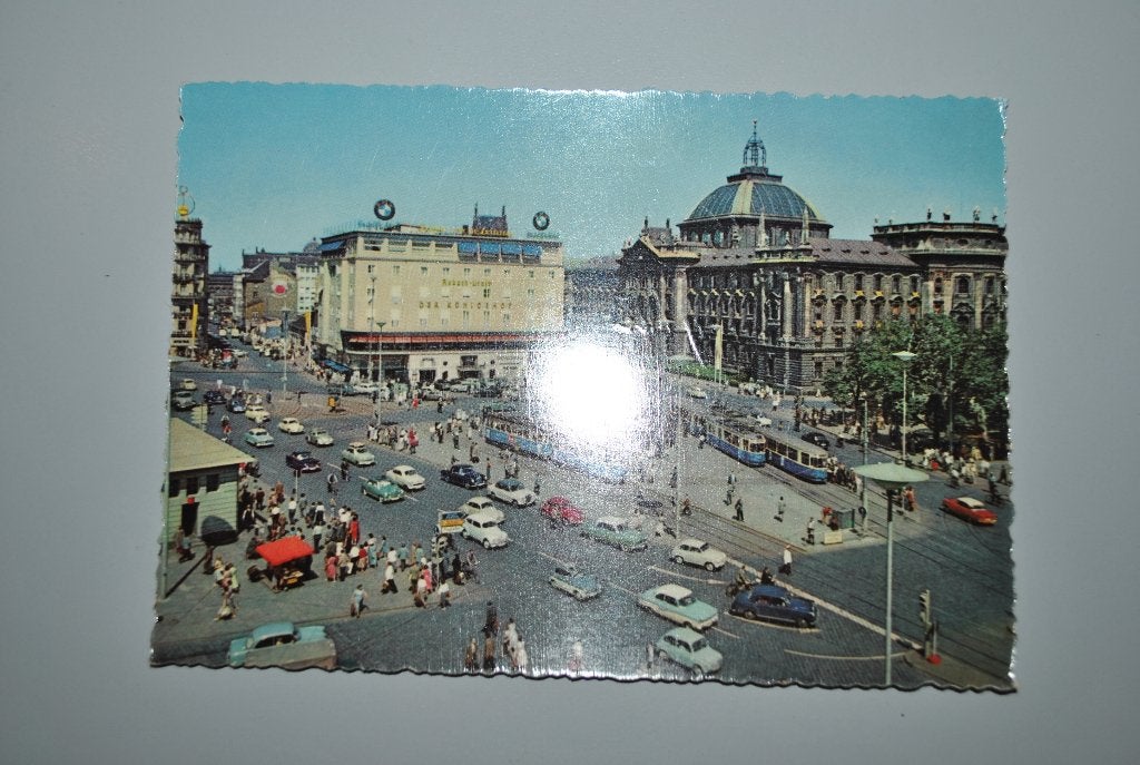 Allemagne Carte postale Munich/Stachus, Verzamelen, Postkaarten | Buitenland, Ophalen of Verzenden, Duitsland