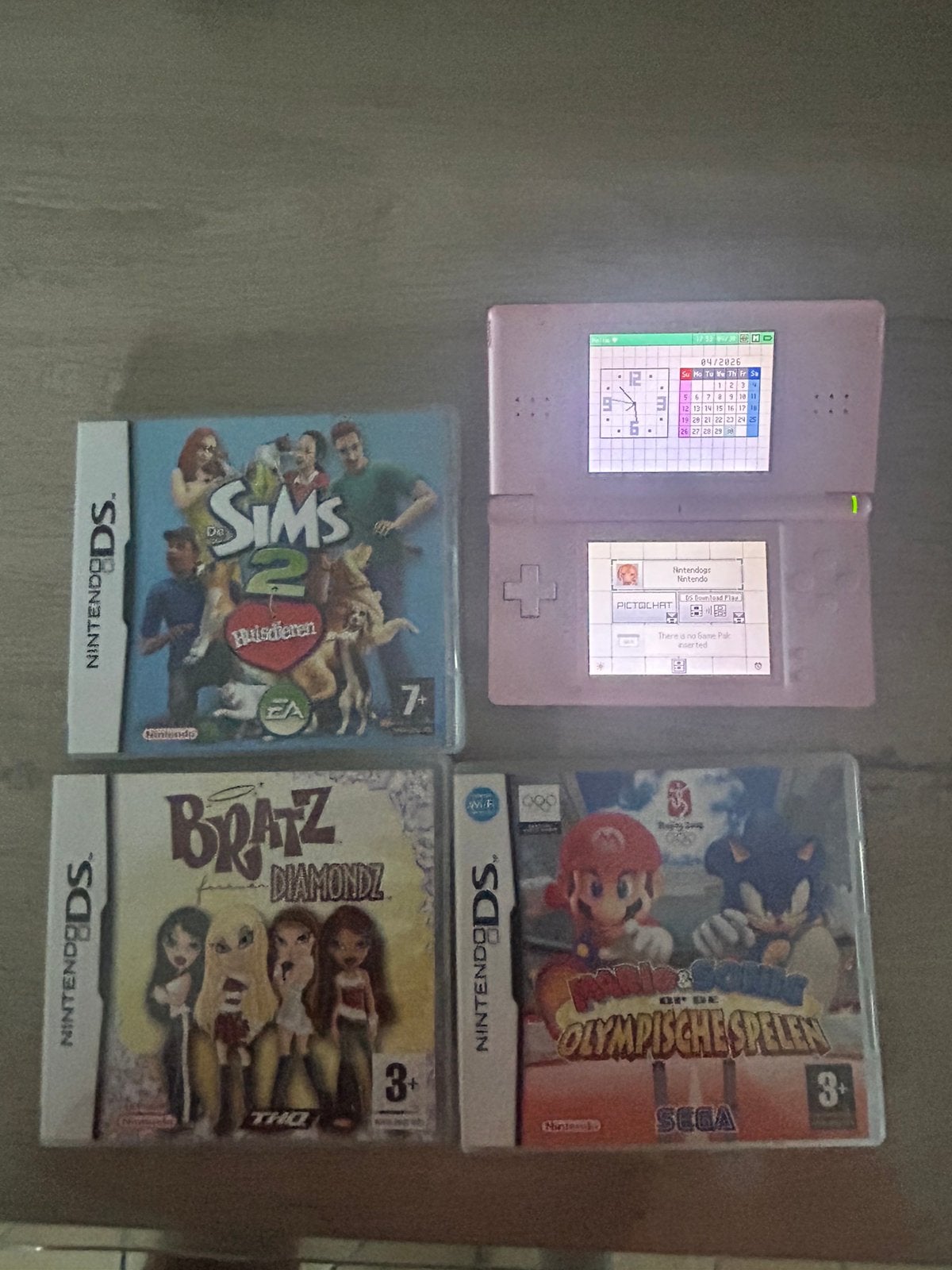Nintendo DS Rose 4 gameconsole en opbergtas, Ophalen of Verzenden, Gebruikt, Overige genres