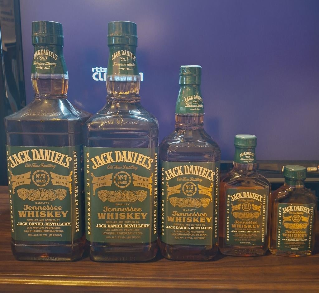 Jack Daniel's Green Label, Ophalen, Nieuw