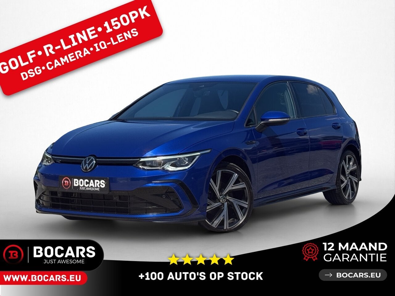 Volkswagen Golf R-Line 8, Autos, Volkswagen, Entreprise, Golf, ABS, Régulateur de distance, Airbags, Bluetooth, Ordinateur de bord
