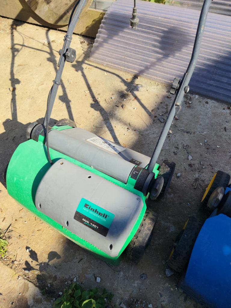 Verticuteermachine te koop bieden, Ophalen