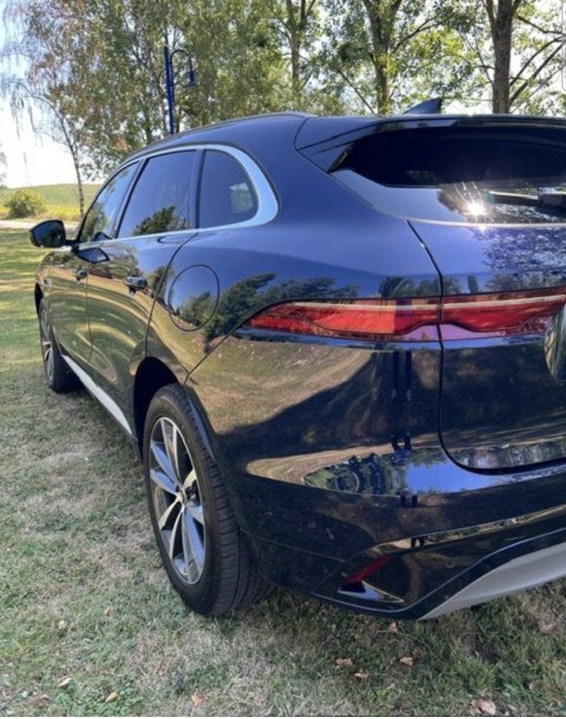 Jaguar F-PACE 2.0D 180PK PURE 4X2, Auto's, Jaguar, Dealer onderhouden, Achterwielaandrijving, Zwart, 4 cilinders